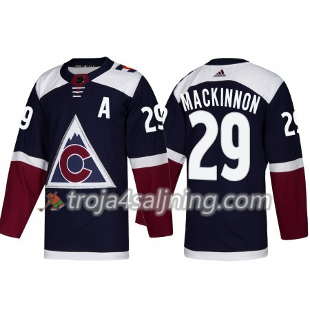 Colorado Avalanche tröja Nathan MacKinnon 29 Alternate 2018-2019 Adidas Authentic - NHL Tröjor Herr